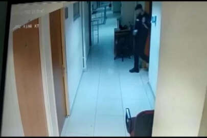 Hırsızlıktan serbest kaldıkları adliyede polisin çantasını çaldılar