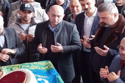 Üzerine kale direği devrilen Yiğit, son yolculuğuna uğurlandı