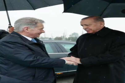 Cumhurbaşkanı Erdoğan, Finlandiya Cumhurbaşkanı ile bir araya geldi