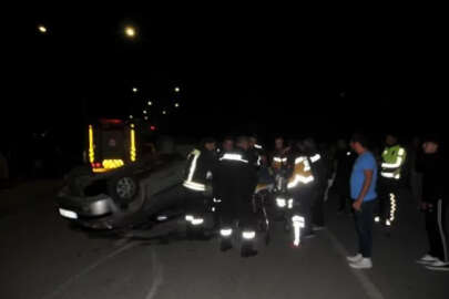 Karaman’da iki otomobilin çarpıştığı kazadan sonra sürücülerden biri kaçtı: 6 yaralı 