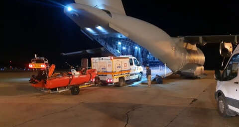 MSB: TCG SANCAKTAR, Libya'ya yeni yardım malzemelerini ulaştırmak üzere yeniden yola çıktı