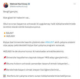 Bakanlıktan öğrenciler için iki ücretsiz uygulama