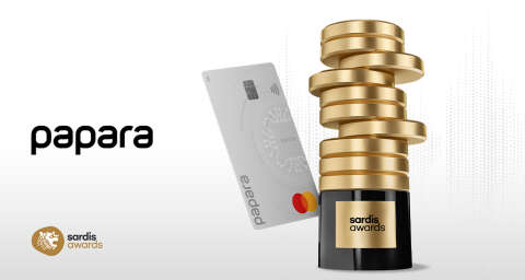 Papara Voice Card, Sardis Awards Büyük Ödülü'nün sahibi oldu