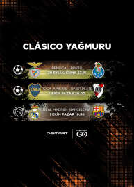 Sporseverler için Clasico Yağmuru