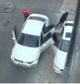 Küçükçekme’de 'hayalet ekran' hırsızlığı kamerada