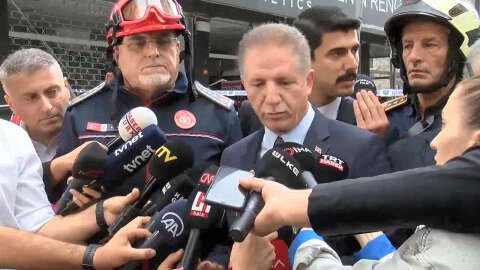 Vali Gül Şirinevler'deki patlamayla ilgili açıklama yaptı