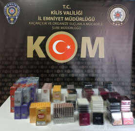 Kilis'te 3 bin 625 puro ele geçirildi