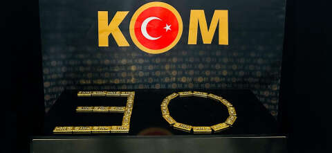Hakkari'de gümrük kaçağı 28 kilogram külçe altın ele geçirildi