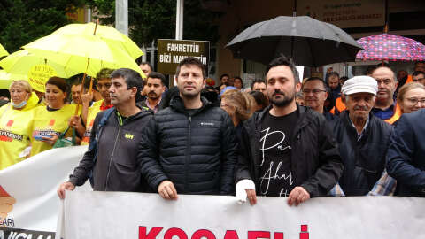 Kocaeli'de darp sonrası aile sağlığı merkezindeki doktorlar iş bıraktı