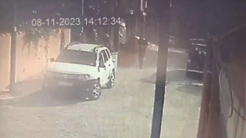 Çatalca'da silahlı saldırı kamerada