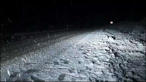 Bursa'da ağır tonajlı araçlara kapatılan kara yolu, yeniden açıldı