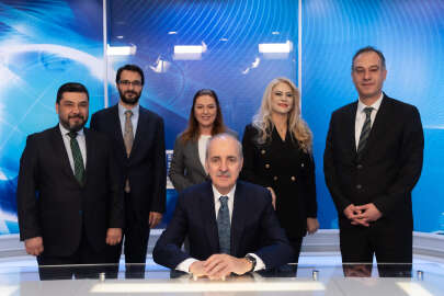 TBMM Başkanı Kurtulmuş, TBMM TV'yi ziyaret etti