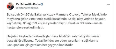 Sakarya'da zincirleme kaza: 10 ölü, 59 yaralı (4)