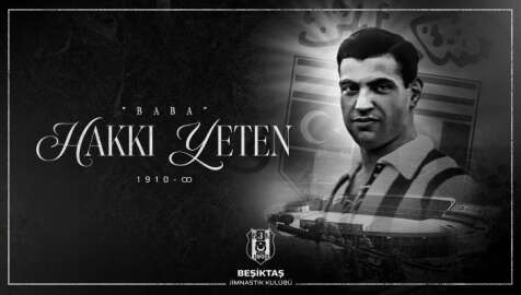 Beşiktaş'ta başkan Arat ve yönetimi Hakkı Yeten'i mezarı başında andı