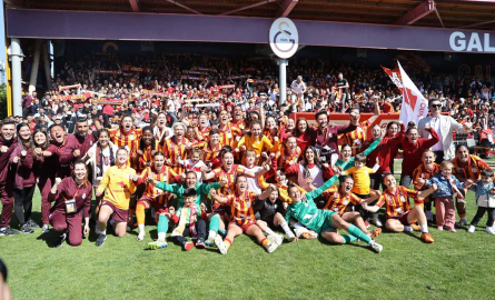 Galatasaray, Turkcell Kadın Futbol Süper Ligi'nde şampiyonluğa ulaştı