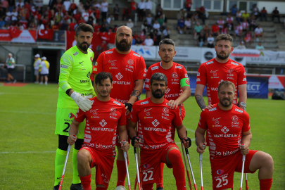 Ampute Milli Futbol Takımı, üst üste 3'üncü kez Avrupa şampiyonu