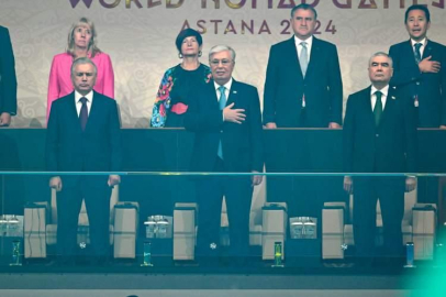 5'inci Dünya Göçebe Oyunları görkemli törenle açıldı