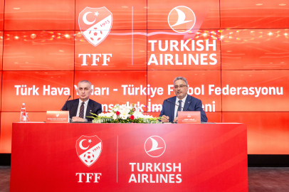 Türkiye Futbol Federasyonu ile Türk Hava Yolları arasında sponsorluk anlaşması