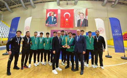 Erkekler Salon Hokeyi 1'inci Lig Osmaniye etabı sona erdi