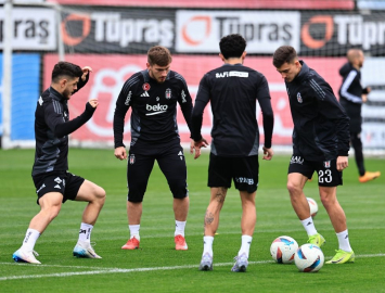 Beşiktaş, Göztepe maçı hazırlıkları tamamladı