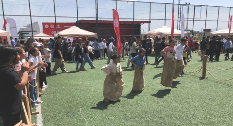 Gaziantep’te depremzede çocuklara etkinlik