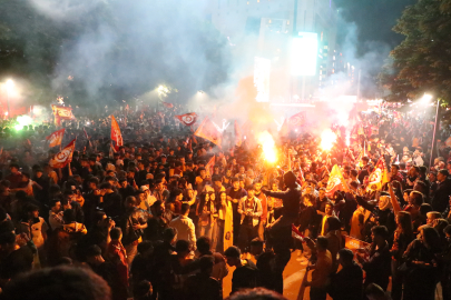 Ankara'da Galatasaray’ın 25’inci şampiyonluğu coşkuyla kutlandı
