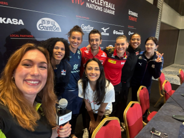 Voleybol Milletler Ligi'nin 2’nci haftası öncesi basın toplantısı düzenlendi