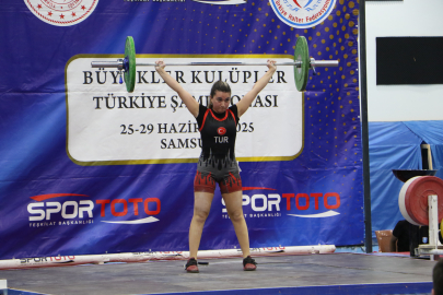 Büyükler Kulüpler Türkiye Halter Şampiyonası Samsun’da başladı