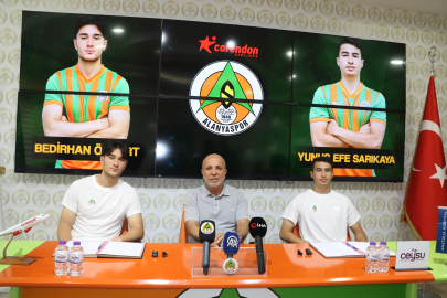 Alanyaspor, Bedirhan ve Yusuf Efe ile anlaşmaya vardı / Görüntü eklendi