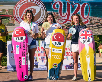 Milli sporculardan Formula Kite Gençler Avrupa Şampiyonası’nda tarihi başarı