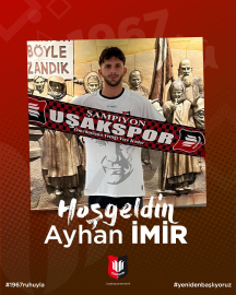 Uşakspor'da forvete genç takviye