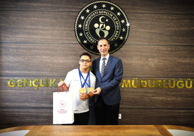 Mersinli özel sporcu Avrupa şampiyonu