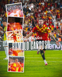 Göztepe'de Romulo'dan veda mesajı