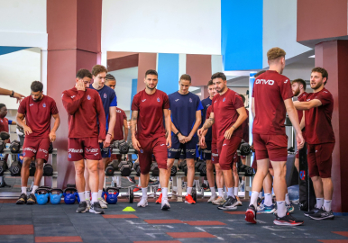 Trabzonspor, kuvvet çalıştı