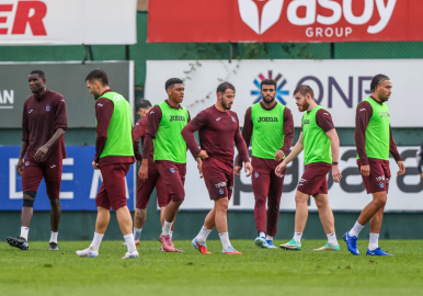 Trabzonspor’da Çaykur Rizespor maçı hazırlıkları devam ediyor