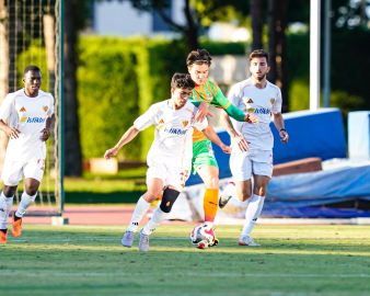 Zecorner Kayserispor hazırlık maçında Alanyaspor ile berabere kaldı