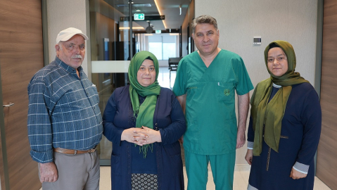 Belçika’dan Türkiye’ye gelen endometrium kanseri hasta sağlığına kavuştu