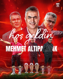 Sivasspor'un yeni teknik direktörü Mehmet Altıparmak oldu
