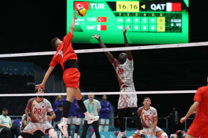 Erkek Voleybol Milli Takımımız, 6'ncı İslami Dayanışma Oyunları'na galibiyetle başladı