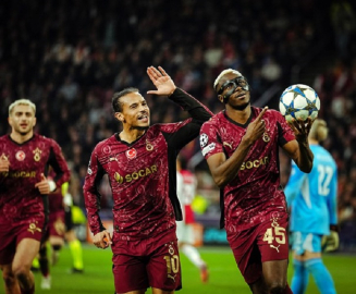 Galatasaray, Ajax’ı farklı yenerek Şampiyonlar Ligi’nde üst üste 3’üncü galibiyetini aldı