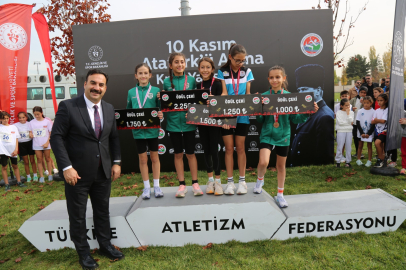 10 Kasım Atatürk’ü Anma Koşusu, Ankara’da yapıldı