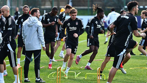 Beşiktaş, Fatih Karagümrük maçı hazırlıklarına devam etti