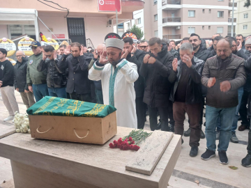 Feyyaz Uçar'ın vefat eden torunu Can Arbay son yolculuğuna uğurlandı / Fotoğraflar