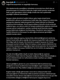 Bursaspor Başkanı Çelik'ten tezahürat tartışmalarına açıklama