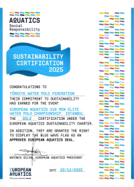 Türkiye Sutopu U16 Milli Takımlarından Avrupa Şampiyonalarında 'Mavi Bayrak' gururu