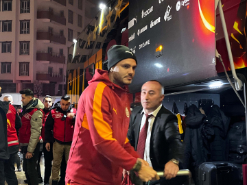 Galatasaray kafilesi Gaziantep’e geldi