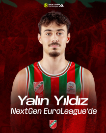 Karşıyakalı basketbolcu Yalın, genç yetenekler arasında