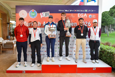 Türkiye Kadınlar ve Erkekler Amatör Açık Golf Şampiyonası tamamlandı