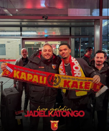 Zecorner Kayserispor'un Manchester City'den kadrosuna kattığı Jadel Katongo kente geldi