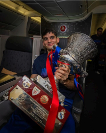 İspanya Süper Kupası, THY uçağında